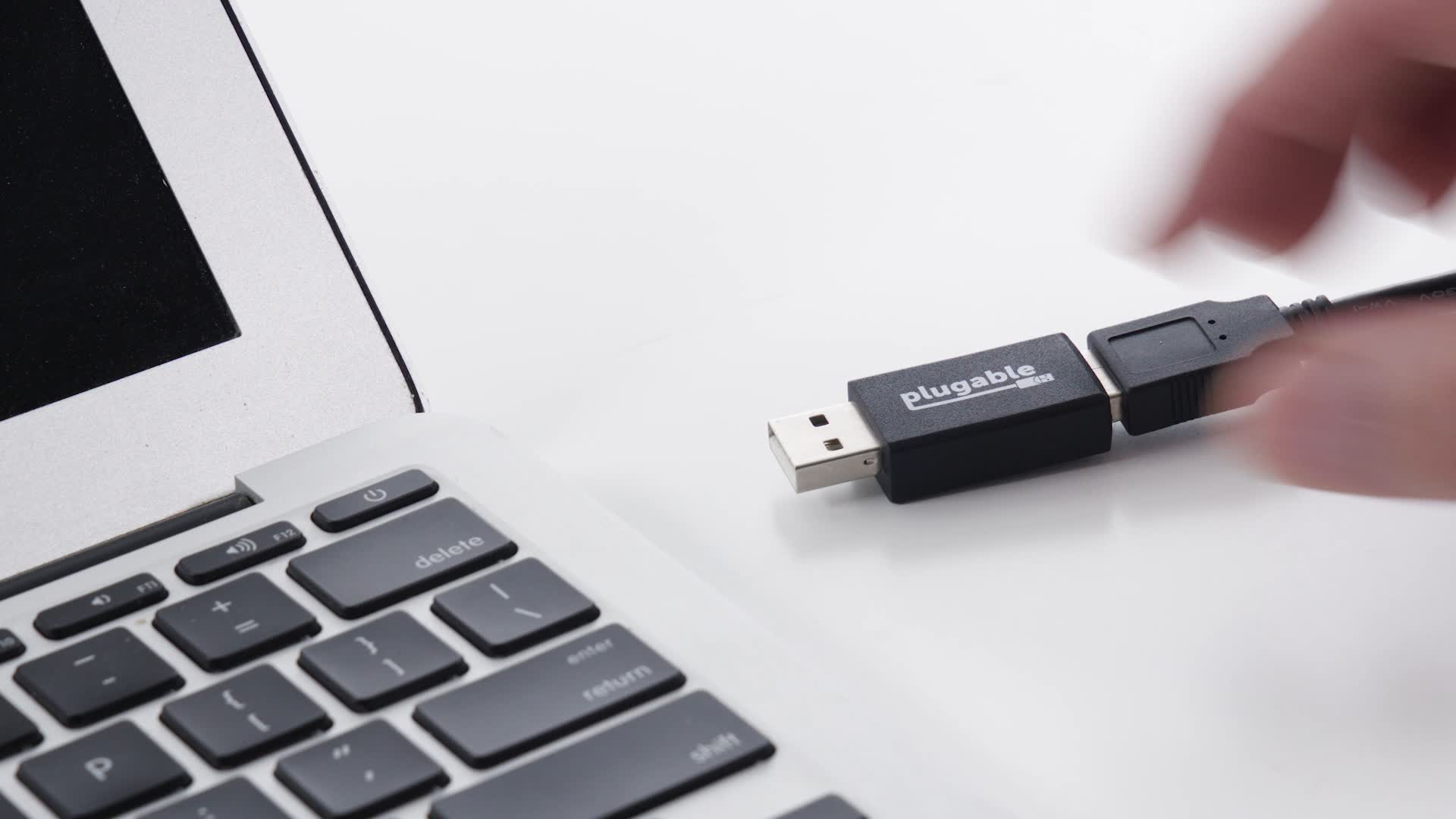 Thumbnail 1 of 1 for Plugable USB Data Blocker for Juice Jacking, Universal Charge-Only Adapter