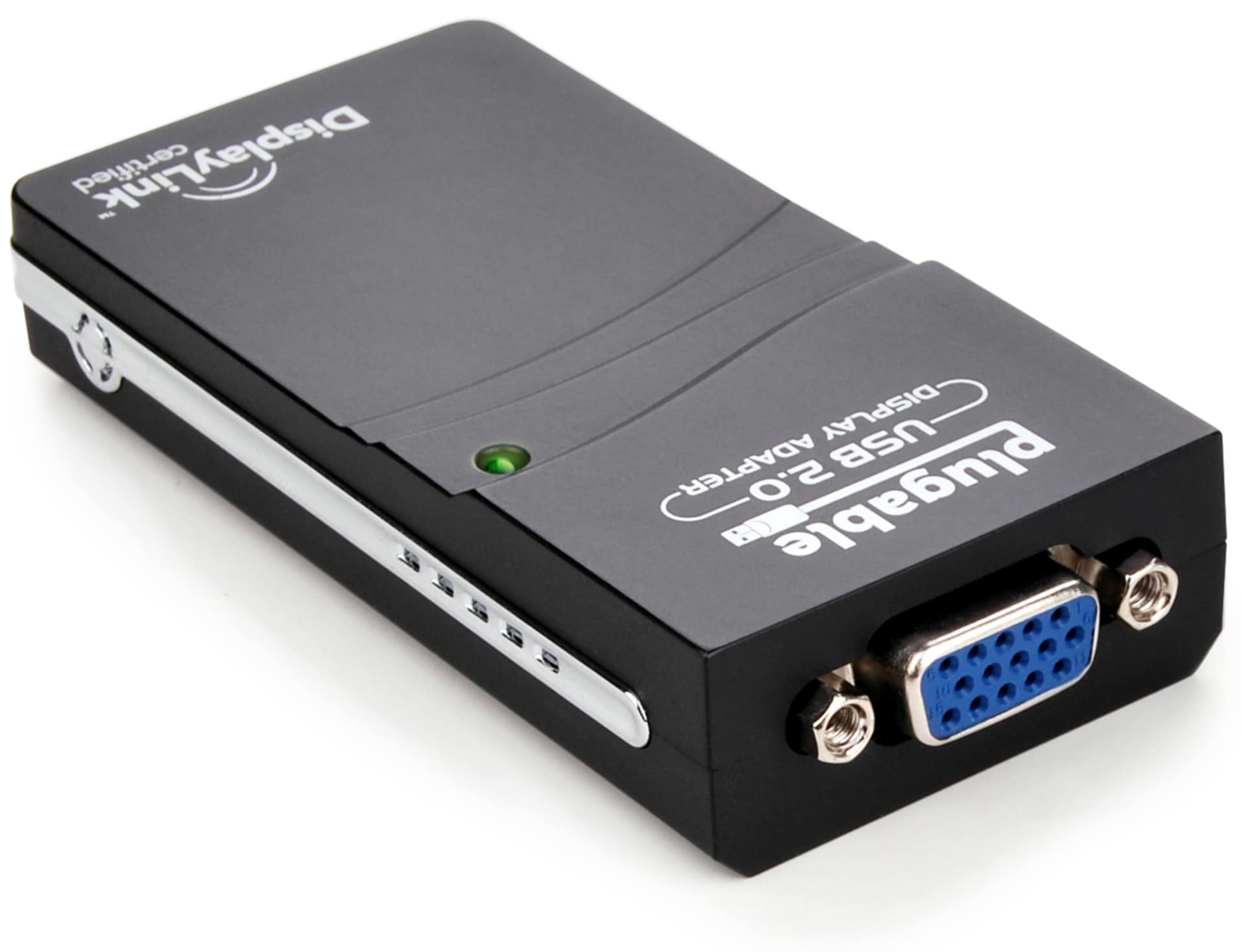 Plugable DisplayLink Monitor Adapter - USB 2.0 to VGA for Windows and Mac
