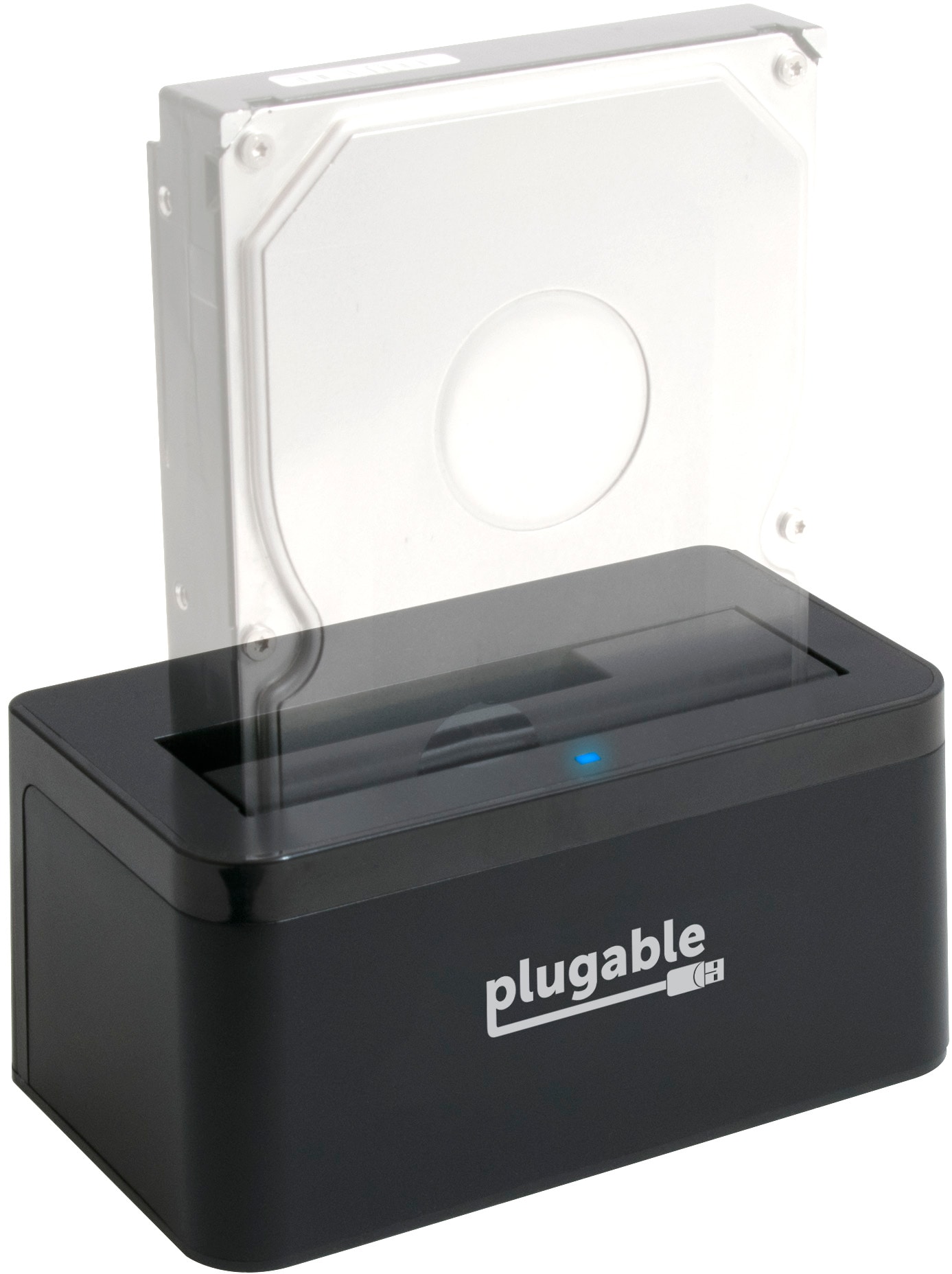 Plugable SATA Hard Drive Upright Dock-USB-C, USB 3.0 to SATA 2.5,Driverless