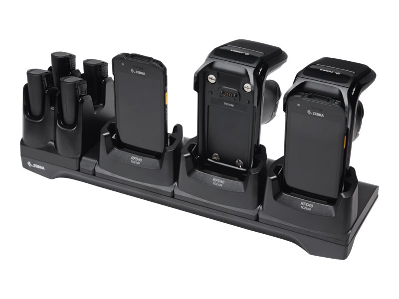 Zebra - barcode scanner charging stand + battery charger