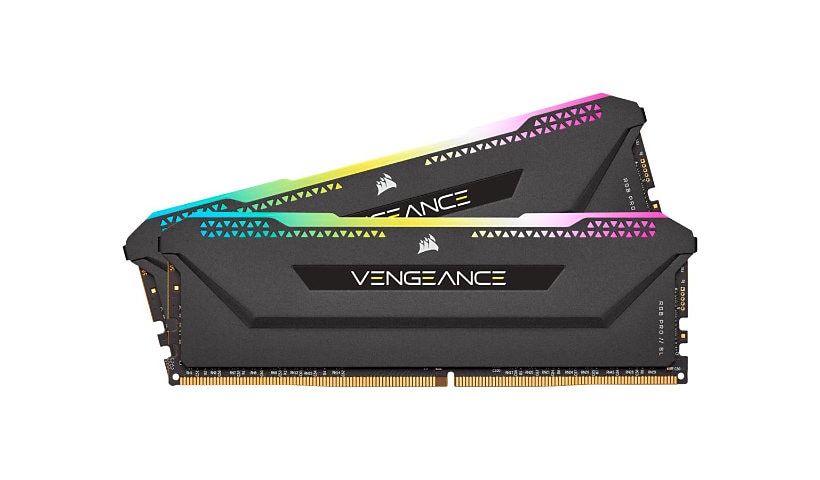 CORSAIR Vengeance RGB PRO SL - DDR4 - kit - 16 GB: 2 x 8 GB - DIMM 288-pin - 3600 MHz / PC4-28800 - unbuffered