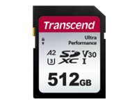 Transcend 340S - flash memory card - 256 GB - SDXC UHS-I