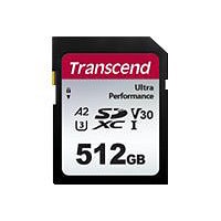 Transcend 340S - flash memory card - 256 GB - SDXC UHS-I