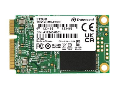 Transcend MSA230S - SSD - 512 GB - SATA 6Gb/s