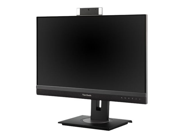 ViewSonic Ergonomic VG2756V-2K - 1440p Webcam Monitor 90W USB-C, Gigabit Ethernet, 40 Degree Tilt - 350 cd/m² - 27"