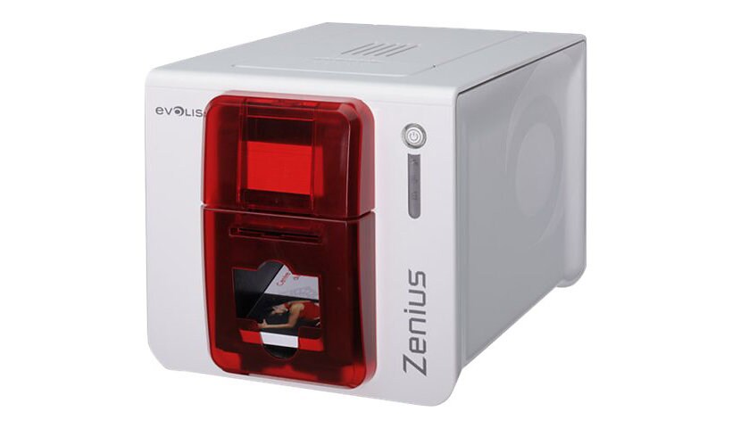 Evolis Zenius Expert Smart &amp; Contactless - plastic card printer - color - dye sublimation/thermal transfer - with