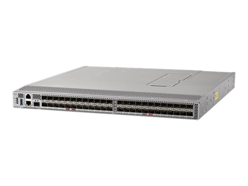 Cisco MDS 9148V - switch - 48 ports - managed - rack-mountable - with 48x 64 Gbps SW SFP+ transceiver