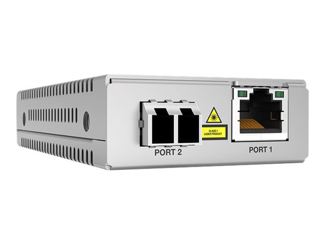 Allied Telesis AT MMC2000LX/LC - fiber media converter - 1GbE - TAA Complia