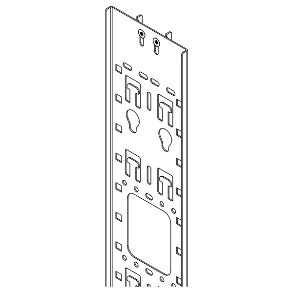 Great Lakes 79" L Vertical Cable Rail