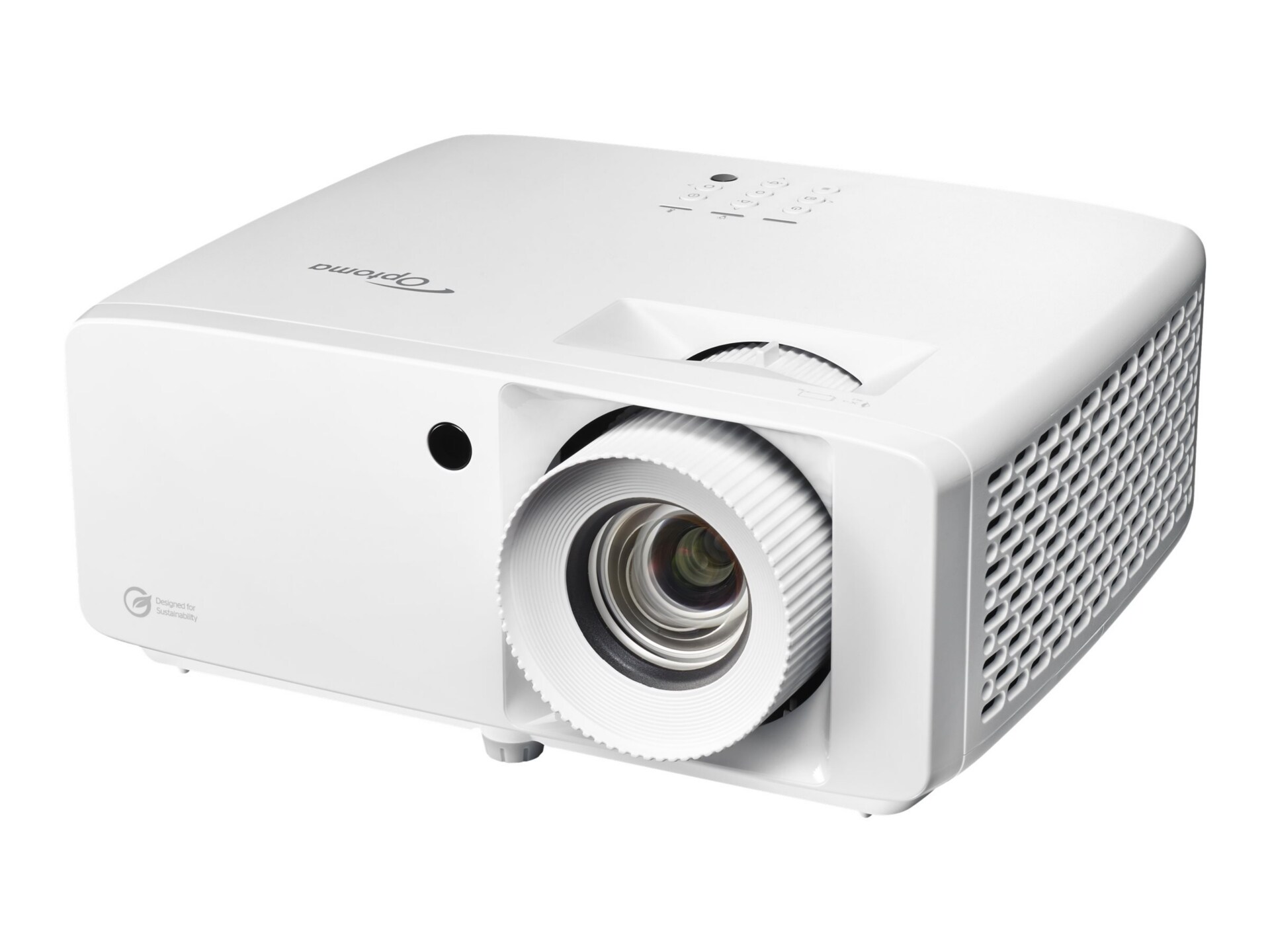 Optoma ZH450 - DLP projector - 3D - white