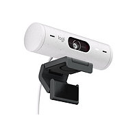 Logitech Brio 500 Full HD Webcam with Auto Light Correction, Auto-Framing,