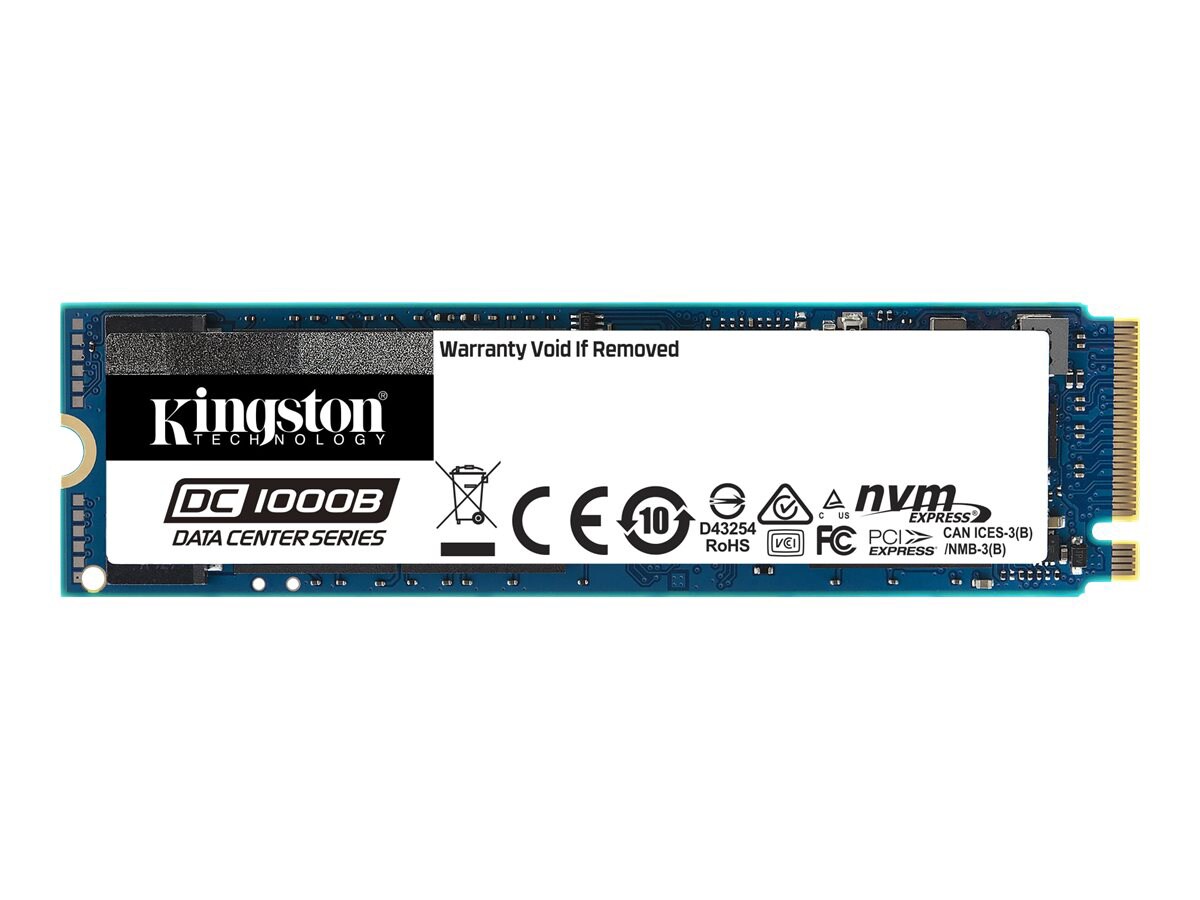 Kingston Data Center DC1000B - SSD - 960 Go - PCIe 3.0 x4 (NVMe)
