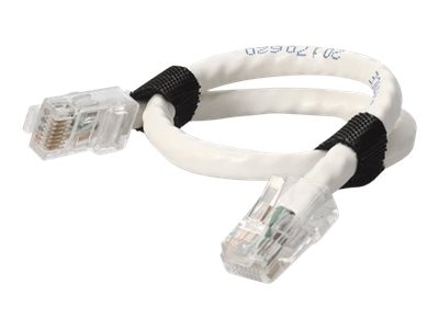 Proline 10ft White CAT 6 PVC Ethernet Cable Non-Booted RJ-45 M/M