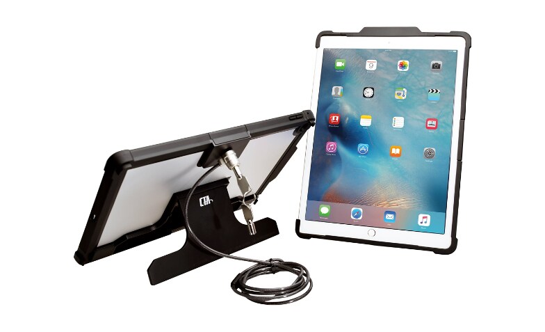 CTA Security Case w/ Kickstand and Anti-Theft Cable for iPad Pro 12.9 (Gen.  1-2)