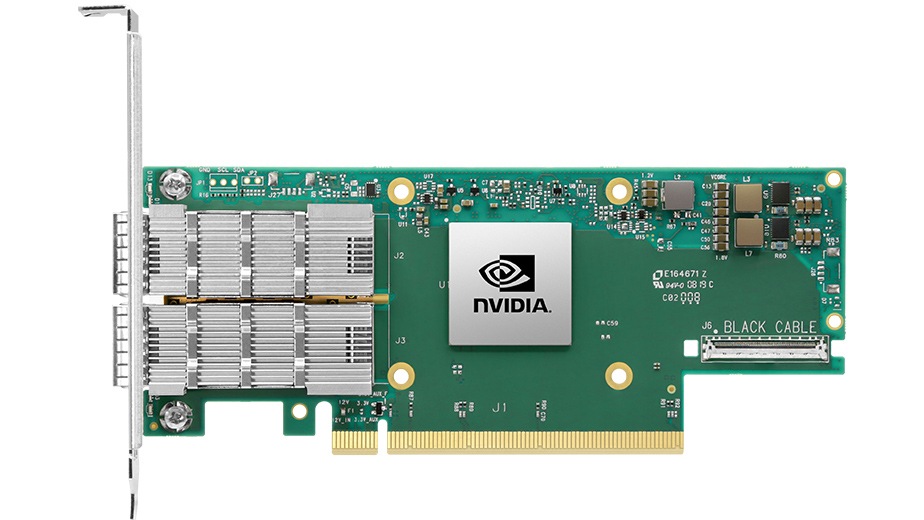 NVIDIA Mellanox ConnectX-6 InfiniBand 200Gbps Ethernet Adapter Card