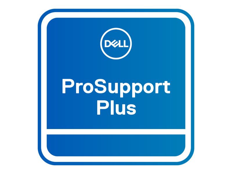 Dell Upgrade from 1Y Mail-in Service to 3Y ProSupport Plus - extended service agreement - 3 years - on-site
