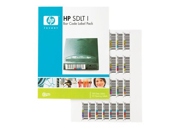 HPE SDLT I Bar Code Label Pack - bar code labels