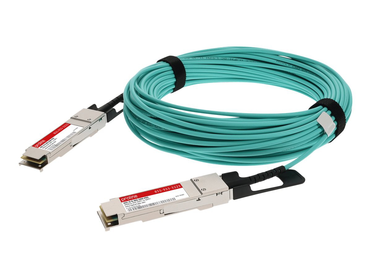 Proline Arista Networks® AOC-Q-Q-40G-50M Compatible TAA Compliant 40GBase-A