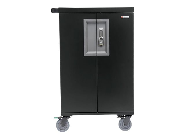Bretford CoreX TCOREX36B - with rear doors cart - for 36 tablets / notebook