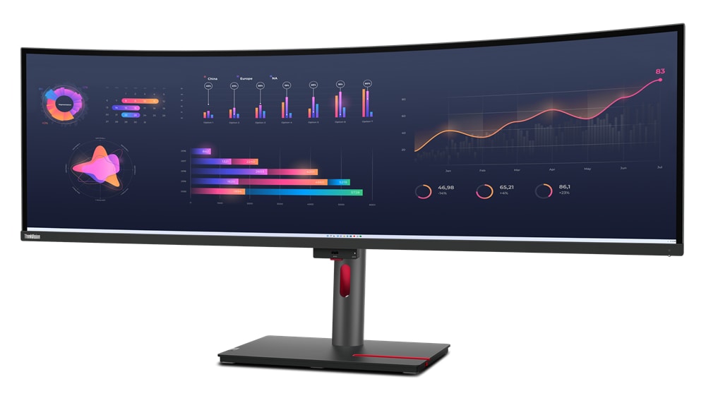 Lenovo ThinkVision P49W-30 49" Dual QHD Monitor