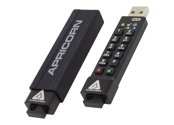 Apricorn Aegis Key 3NX USB drive - 256 GB - ASK3-NX-256GB - USB Flash Drives - CDW.com