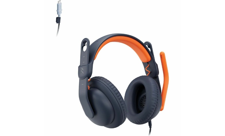 Logitech Zone Learn - Binaural Wired Headset for Learners - USB-C