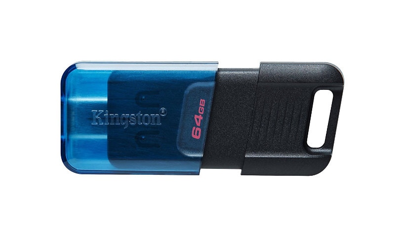Kingston DataTraveler 80 M - Retail - USB flash drive - 64 GB