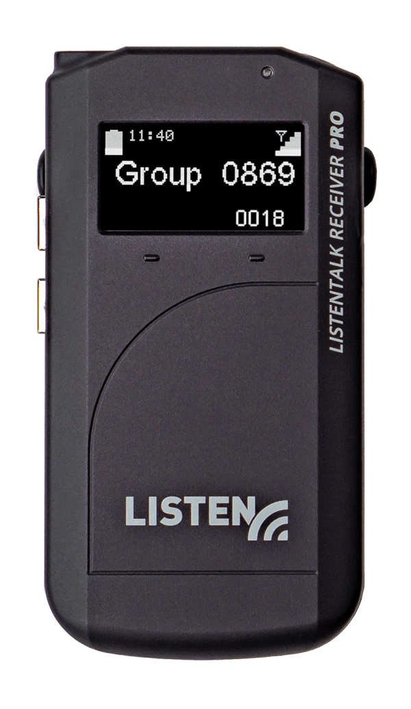 Listen Technologies ListenTALK Receiver Pro One-Way Device with Speaker and