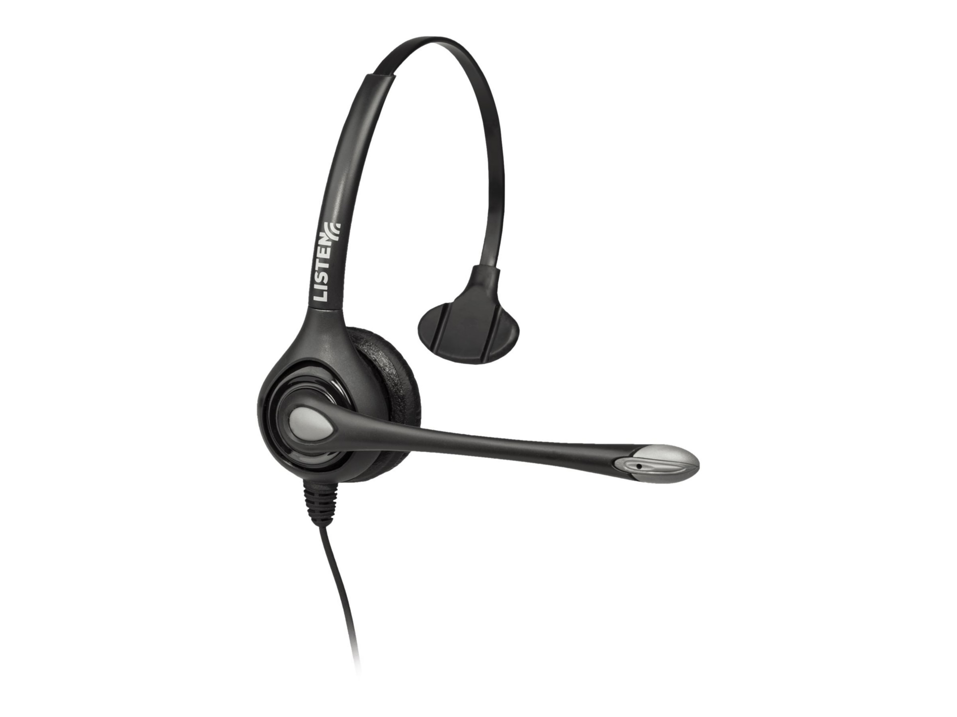 Listen LA-452 Headset 2 (Over Head w/Boom Mic) - headset