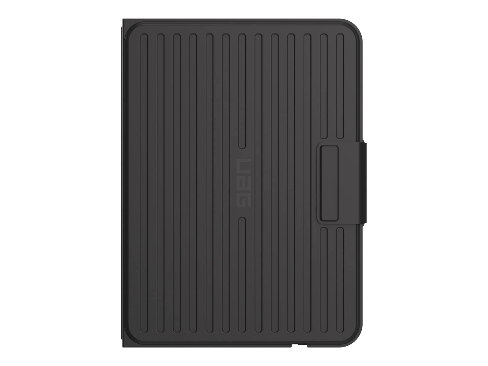 UAG Rugged Bluetooth Keyboard + Trackpad for iPad 10.2-inch (8th & 9th Gen) - keyboard and folio case (keyboard case) -