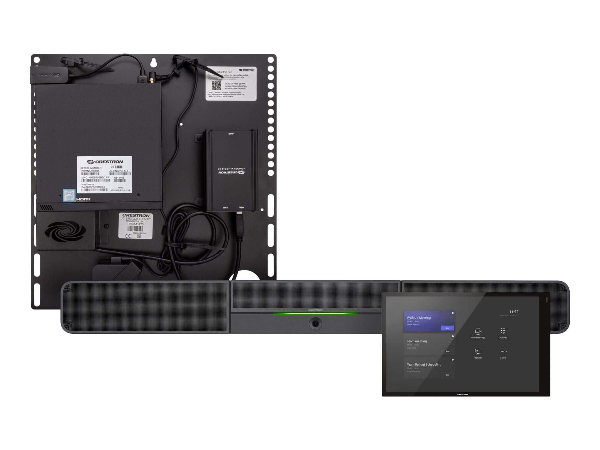 Crestron Flex UC-B30-T-WM - for Microsoft Teams Rooms - video conferencing kit