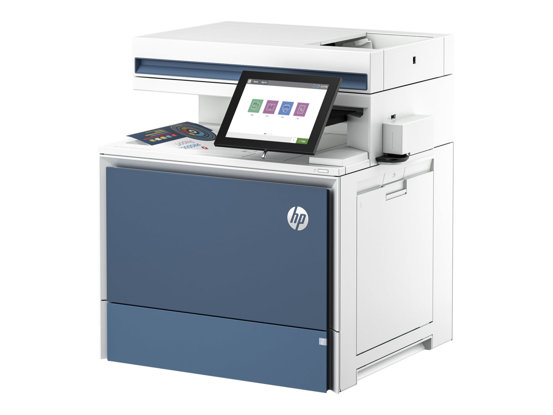 HP Color LaserJet Enterprise MFP 5800f Printer