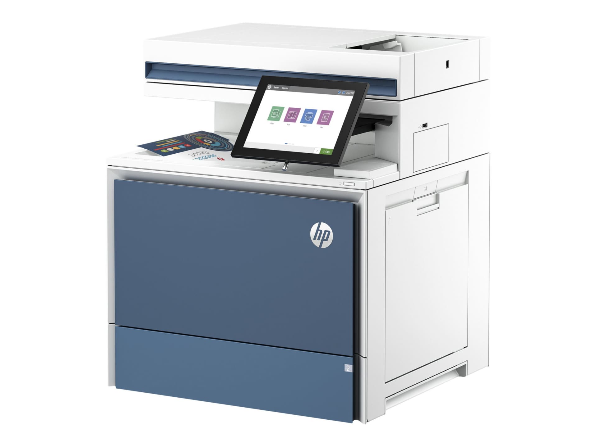 Impresora HP Color LaserJet Enterprise MFP 5800dn