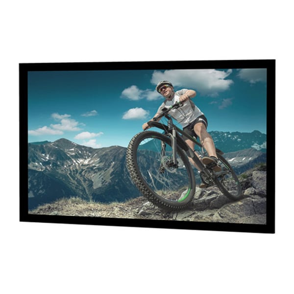 Da-Lite Cinema Contour Series Projection Screen - Fixed Frame Screen with 3in Wide Beveled Frame - 133in Screen