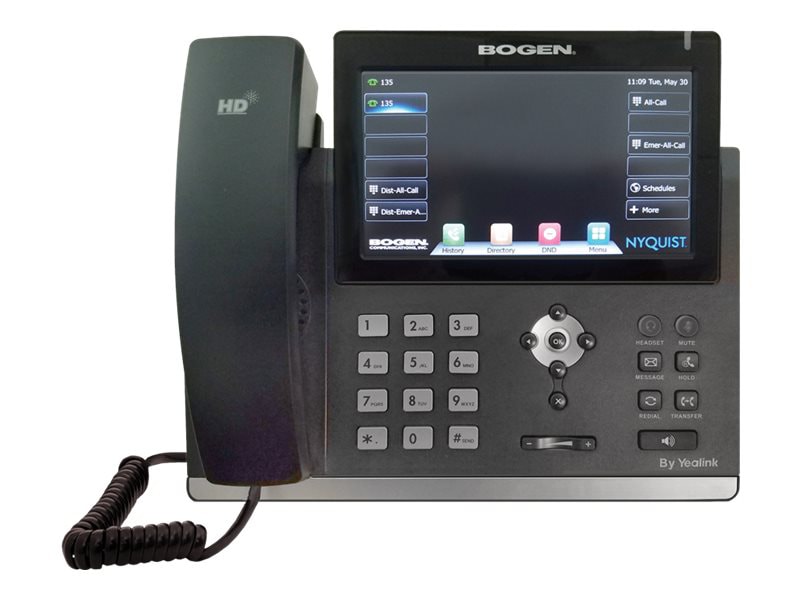 Bogen NQ-T1100 - VoIP phone with caller ID/call waiting - 3-way call capability