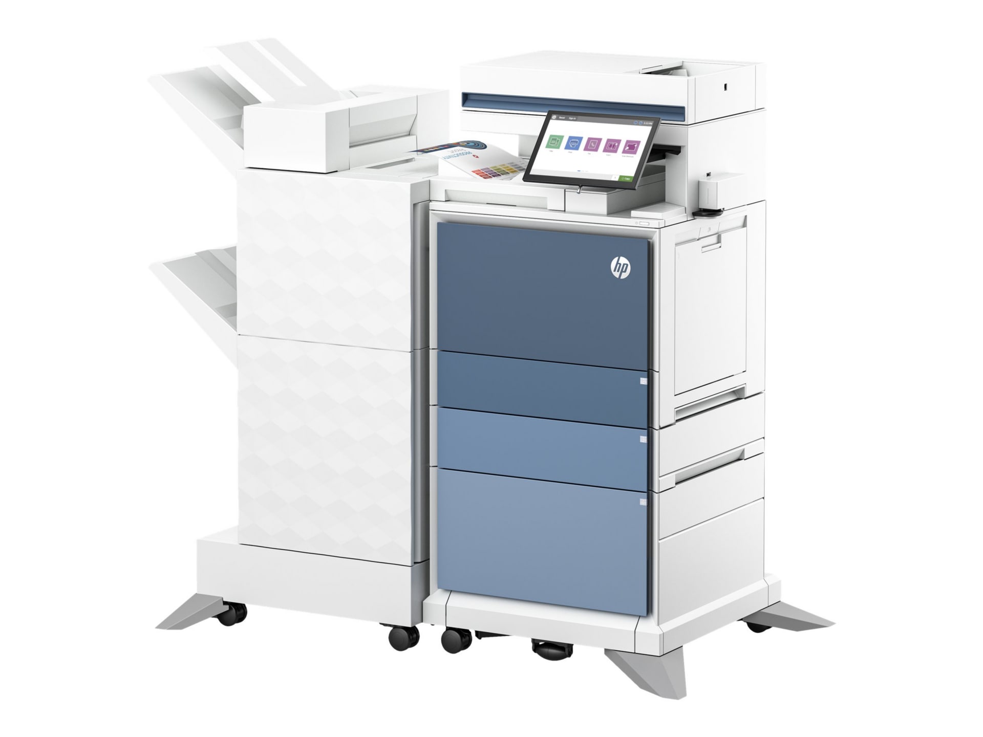 HP LaserJet Enterprise 6800zfw+ Wired Laser Multifunction Printer - Color