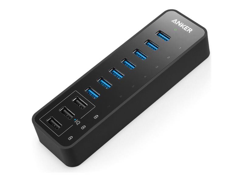 Anker A7515 - hub - 10-port, 60W, USB 3.0 - 10 ports