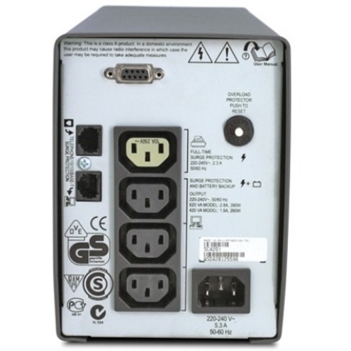 Thumbnail 5 of 6 for APC Smart-UPS SC 420VA