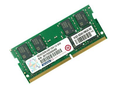 Advantech - DDR4 - module - 16 GB - SO-DIMM 260-pin - 2400 MHz / PC4-19200 - unbuffered