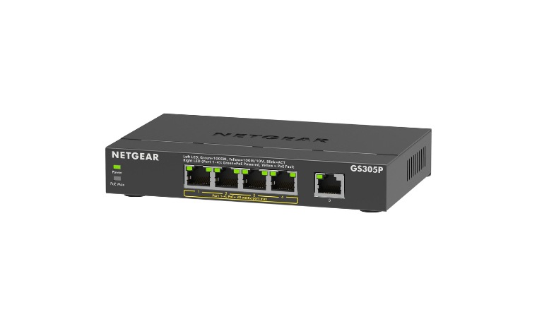 Netgear GS305P Ethernet Switch - GS305P-300NAS - Modular Switches