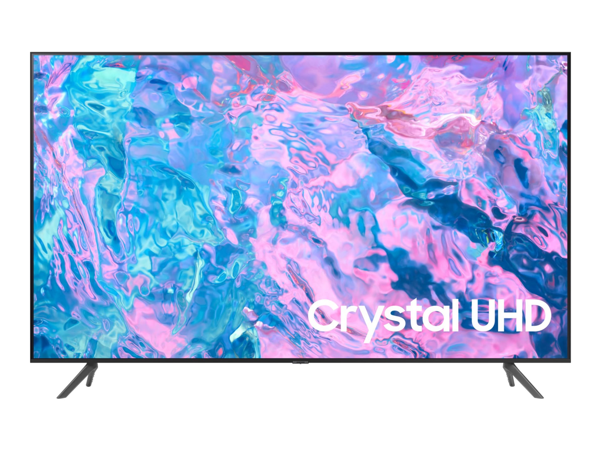 Samsung UN43CU7000F CU7000 Series - 43" Class (42.5" viewable) LED-backlit LCD TV - Crystal - 4K - UN43CU7000FXZA - TVs - CDW.com