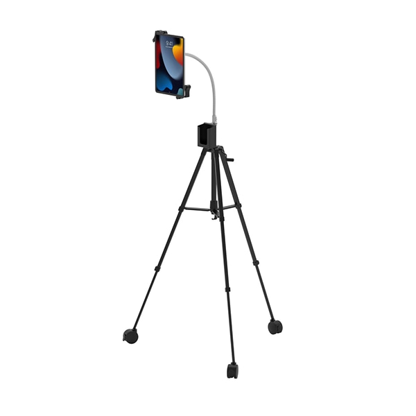 CTA Digital Rolling Portable Tripod Stand for iPad