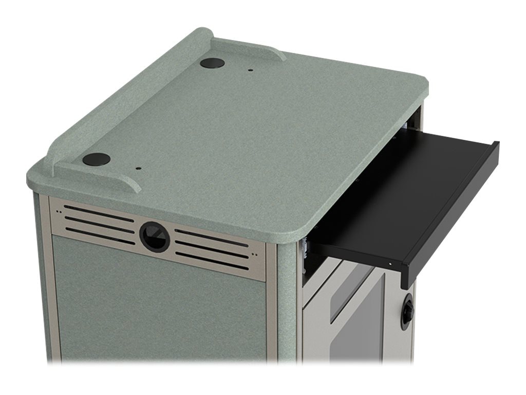 Spectrum Compact Lectern - keyboard tray