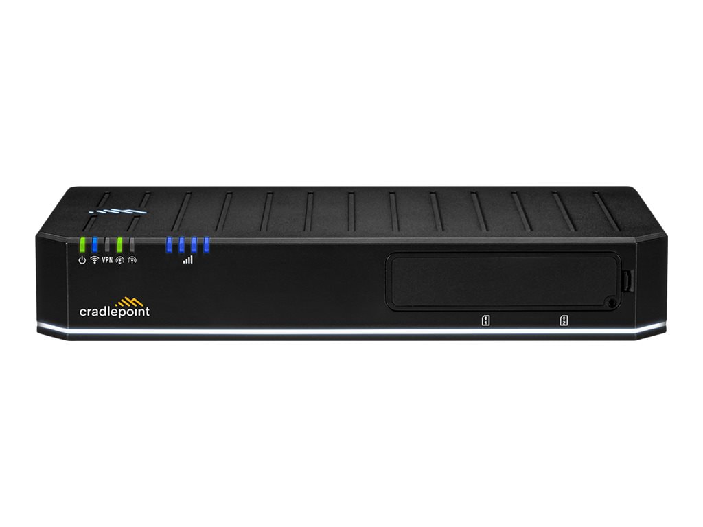 Cradlepoint E300 Series Enterprise Router E300-5GB - wireless router - WWAN - Wi-Fi 6 - 3G, 4G, 5G - desktop,