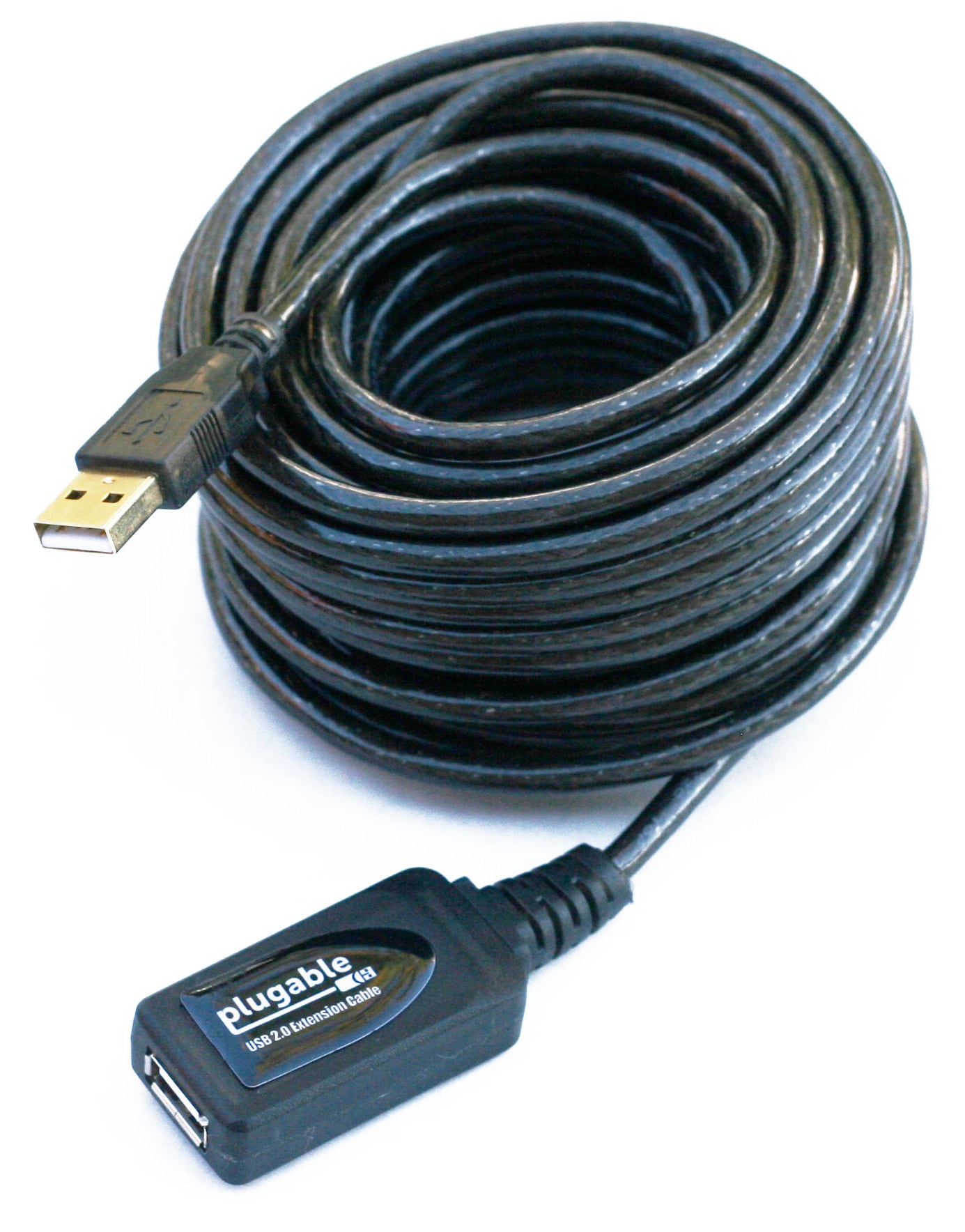 Plugable USB Extension Cable - USB 2.0,33ft (10m), Driverless