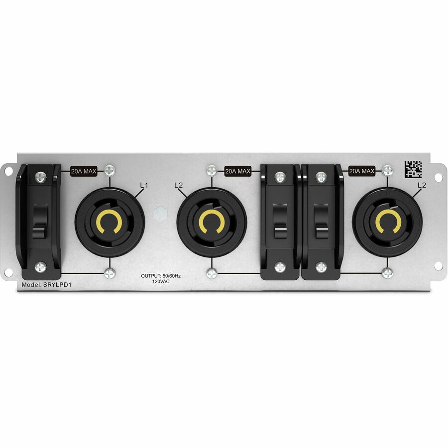 APC Backplate Kit with 3x NEMA L5-20R Outlets for Smart-UPS Modular Ultra