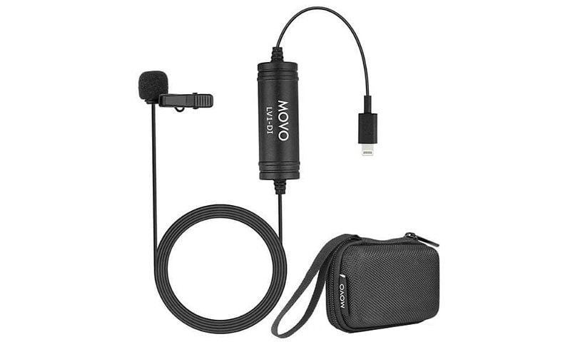 Movo LV1-DI Lavalier Microphone for iPhone
