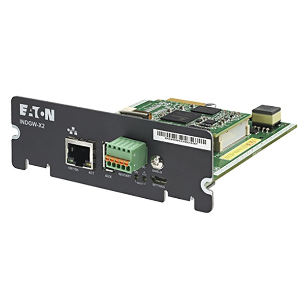 Eaton Gigabit Industrial Gateway X2 Card for 93PM 208V 160KW N+1 UPS