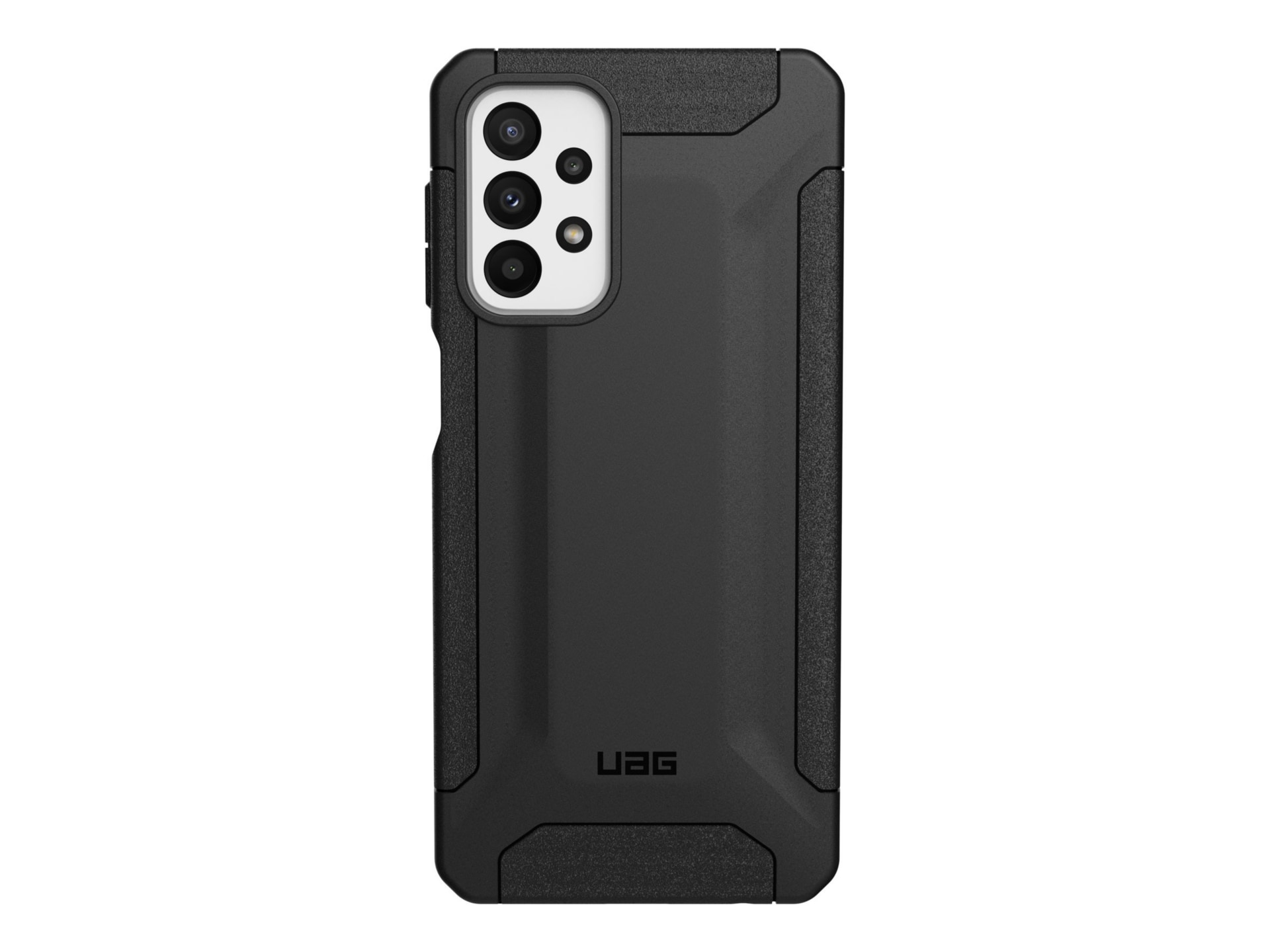 UAG Scout Series Rugged Case for Samsung Galaxy A23 [6.6-in] (SM-A236) - Scout Black - back cover for cell phone