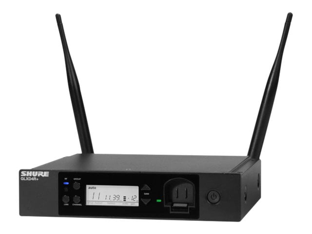 Shure GLXD4R+ - wireless audio receiver for wireless microphone system - di
